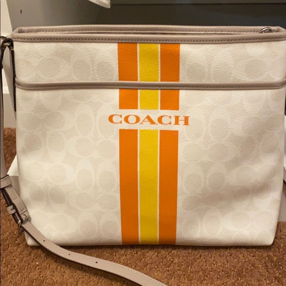 Coach file crossbody